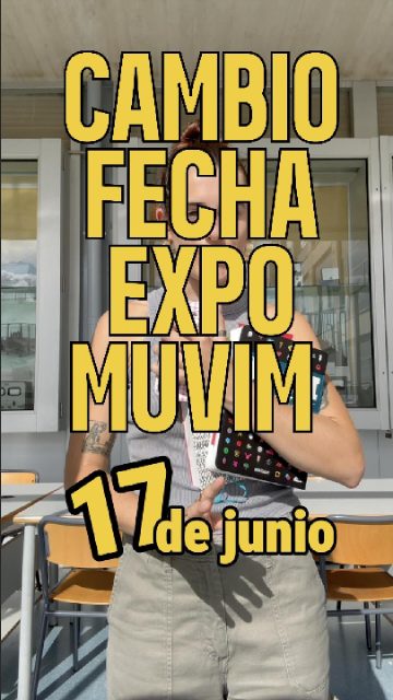 🚨 ATENCION! 🚨 Cambio de fecha! El 17 de junio a las 19:00 de la tarde en @muvim.es exponemos los trabajos del @master_artes_graficas_upv. Muchas letras, mucho arte y mucha creatividad. 

Os esperamos 🤖
