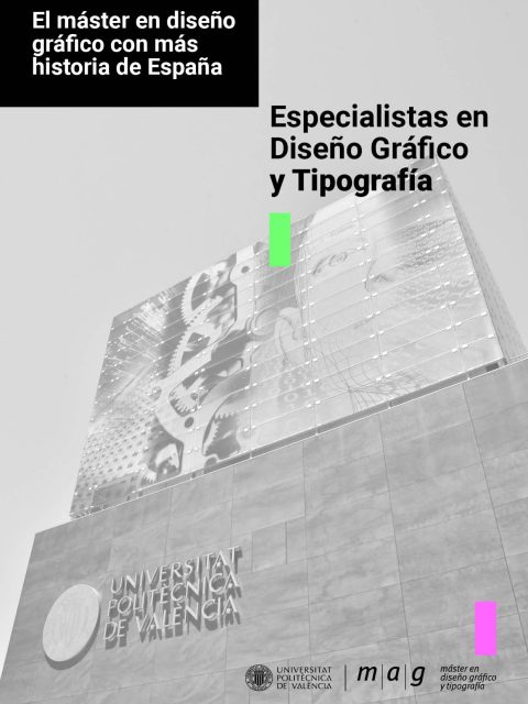 Especialízate en diseño gráfico y tipografía con profesorado 🔝
Este curso estamos de celebración 🥳 ¡cumpliremos 35 añazos 🎂!
Matrícula abierta en el enlace 🔗 en bio

#hazunmásterupv #diseñográfico #tipografía #valencia