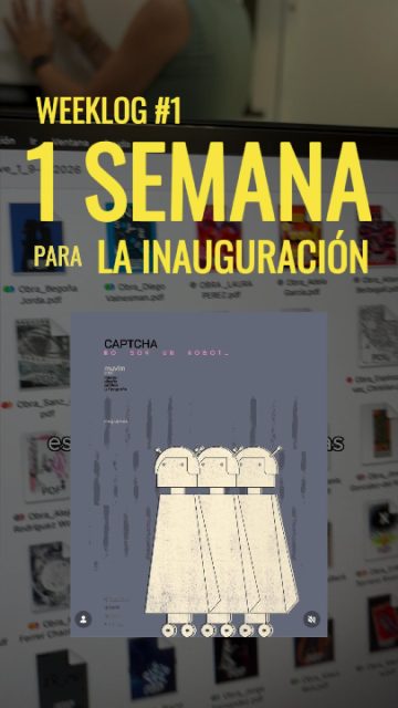 Work in progress! Os contamos un poco sobre el trabajo que hay detras de la exposicion, los diferentes departamentos y tareas pendientes. 

Os esperamos a todos el 17 de junio a las 19:00 en @muvim.es 🤖