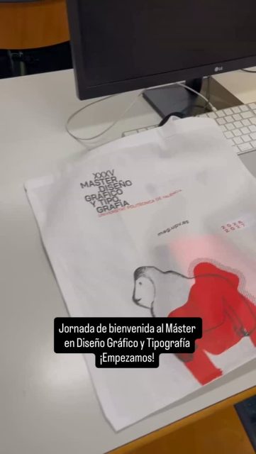 Hoy hemos recibido a los nuevos estudiantes del curso 26-27 del Máster en Diseño Gráfico y Tipografía en la @etsiadi.upv 🍭
¡Bienvenid@s!
#valencia #mag #hazunmásterupv #diseño